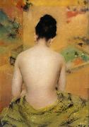 William Merritt Chase, Back of body